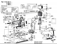 Bosch 0 601 285 001  Universal Orbital Sander 110 V / Eu Spare Parts
